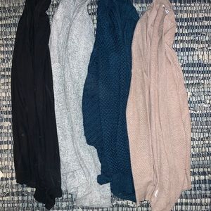 Bundle of 4 American Eagle cardigans